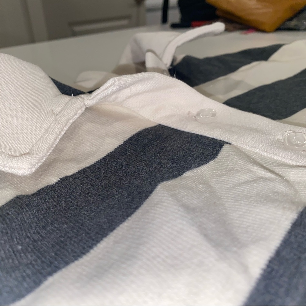 Forever21 Striped Rugby Shirt - Picture 8 of 10